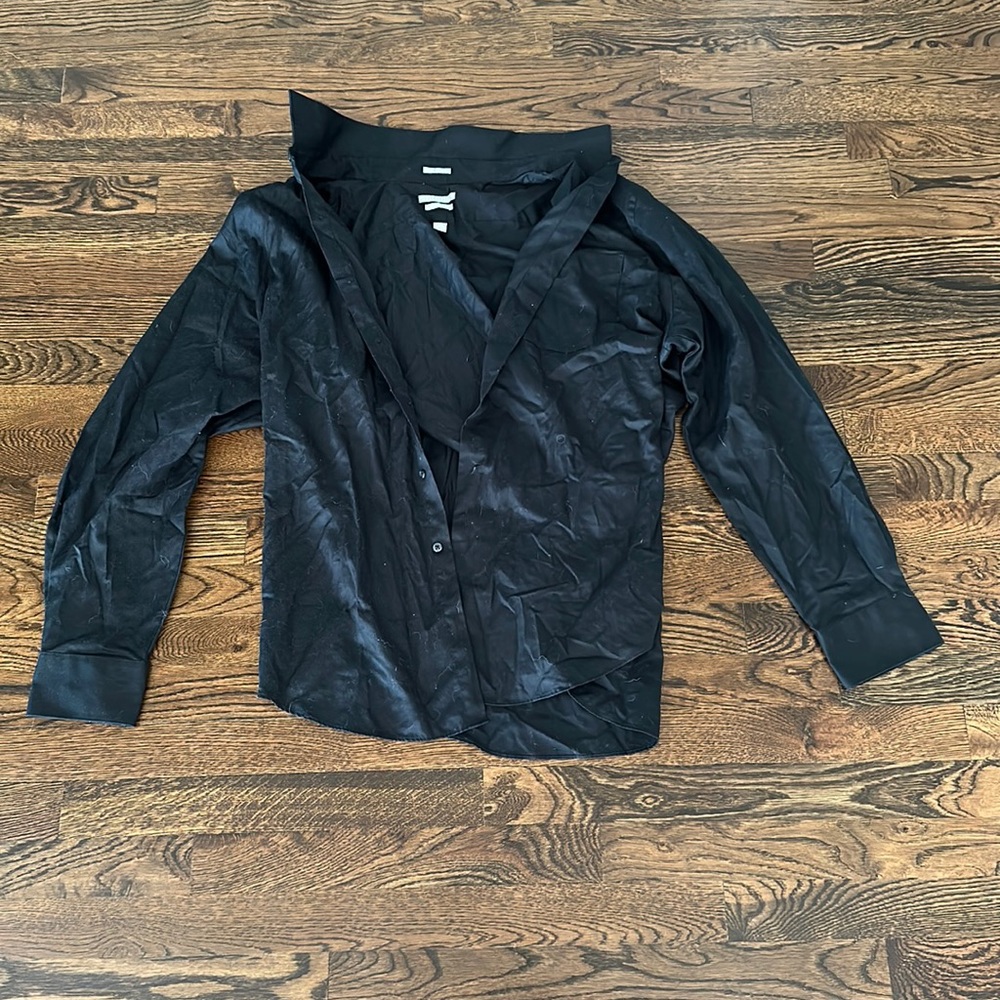 Van Heusen Lux Sateen button down